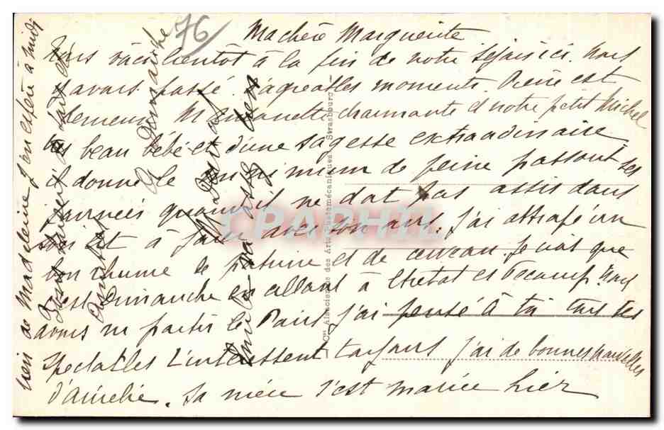 CPA Le Havre L Avant Port vu du toit du Musee — Rückseite