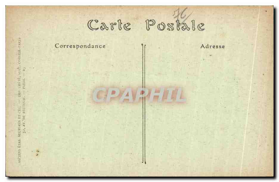 CPA Sainte Adresse Pain de sucre — Rückseite