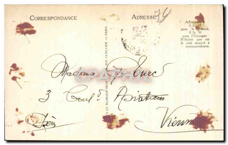 CPA Le Havre La Jetee et le Semaphore Bateau  — Rückseite