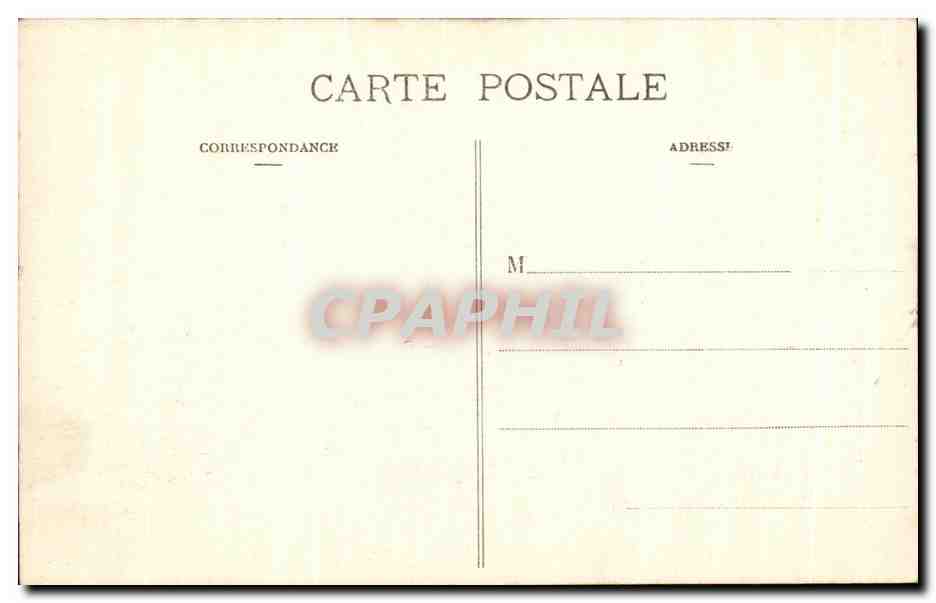 CPA Lourdes Le Calvaire Ier station La Louve Wolf — Verso