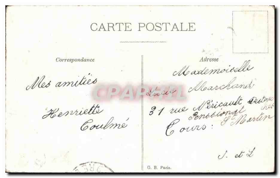 CPA Fantaisie Fleur Petites Fleurs parlez pour moi — Rückseite
