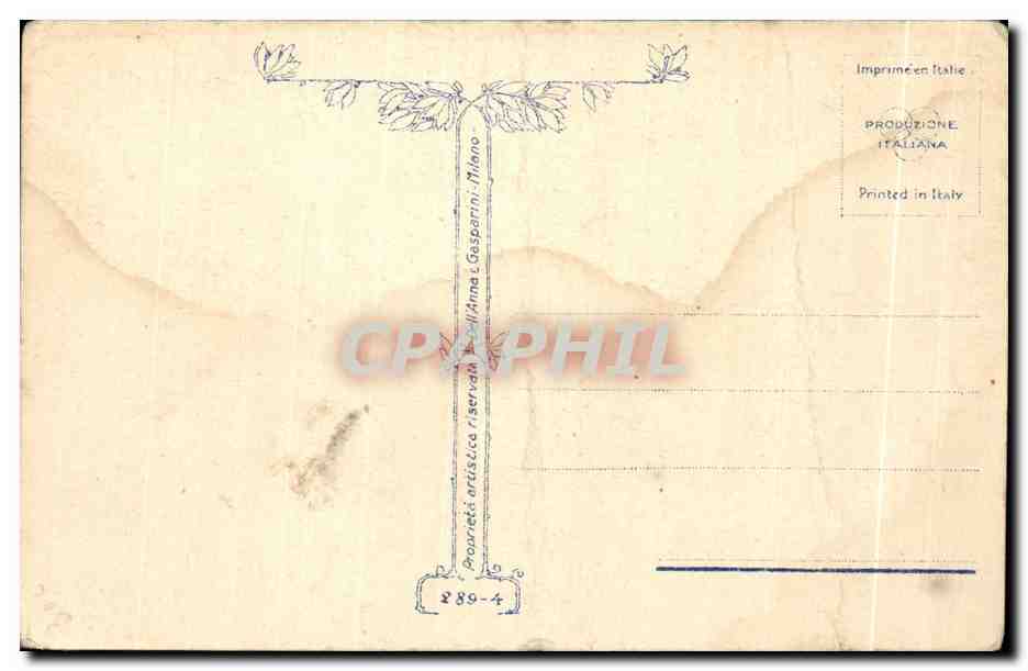 Course de chevaux — Jockey en action — Gasparrini, Milan — Reverso