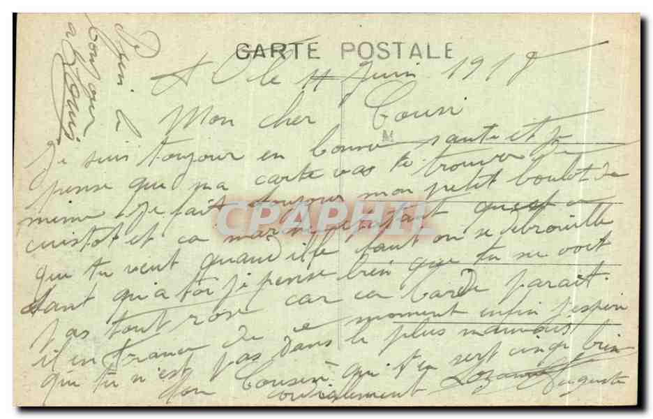 CPA Campagne D Orient 1914 18 Vue Generale de Kotori le Grand Serbie Serbia — Rückseite