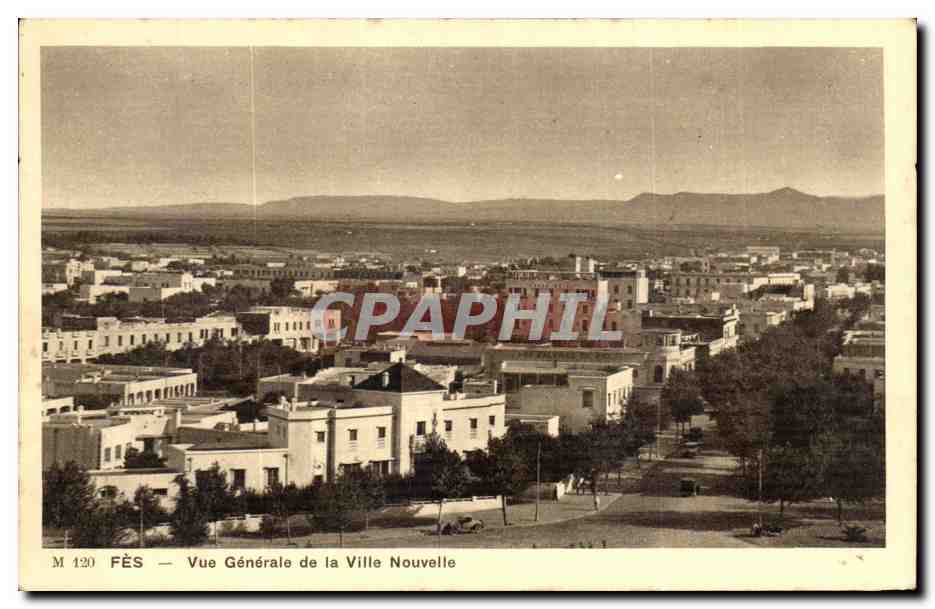CPA Maroc Fez Vue Generale de la Ville Nouvelle