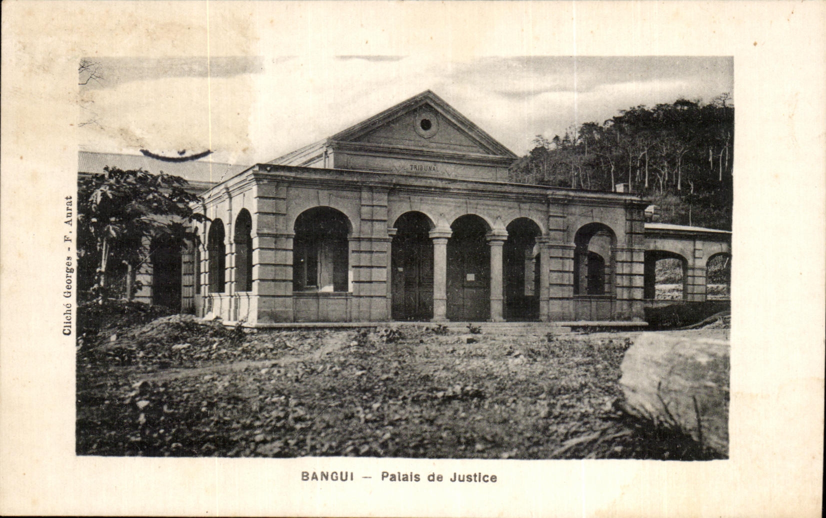 CPA Bangui Palais de Justlce