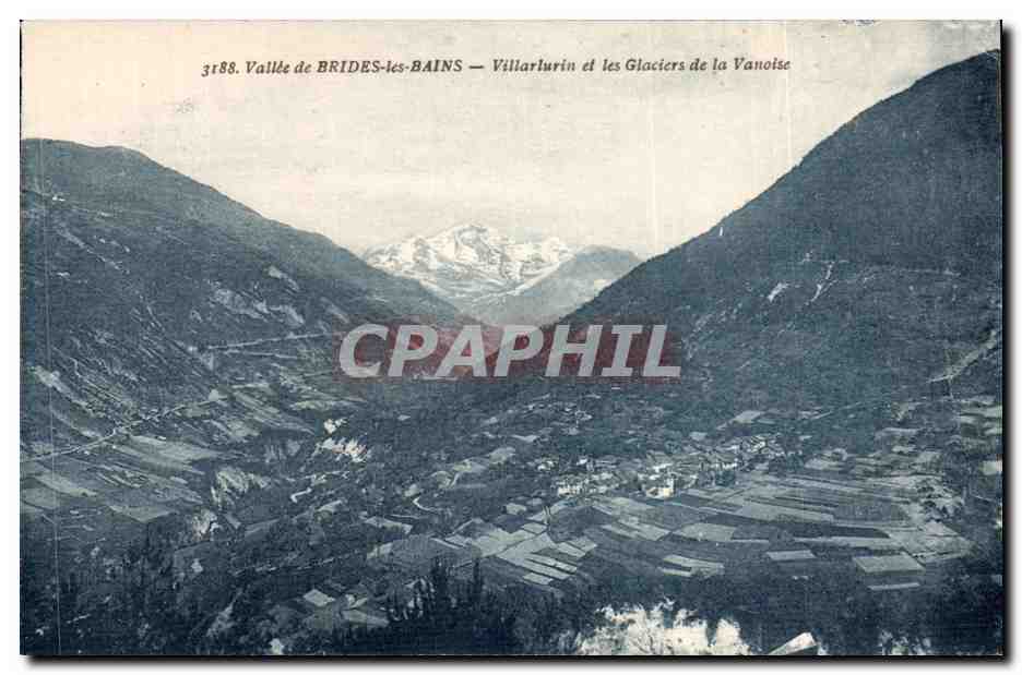 CPA Vallee de Brides les Bains Villalurin et les glaciers de la Vanoise 