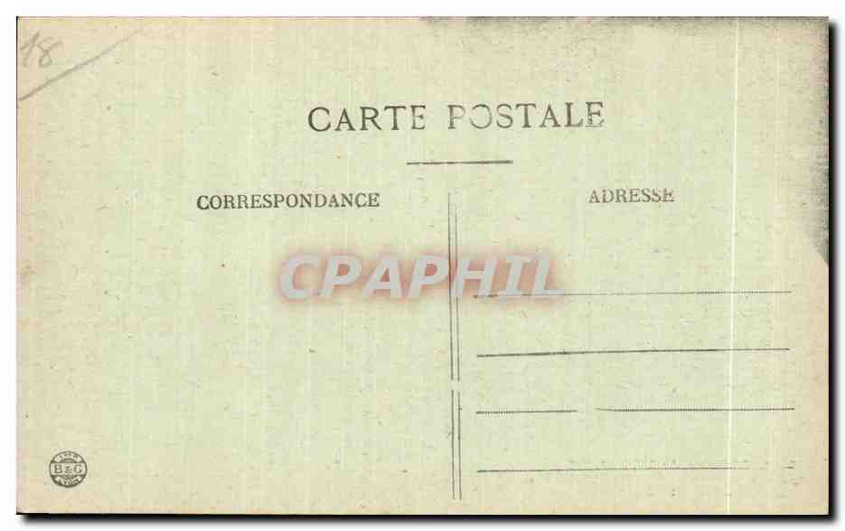 CPA Abbaye de Noirlac Pres St Amand Montrond Le Cloitre — Verso