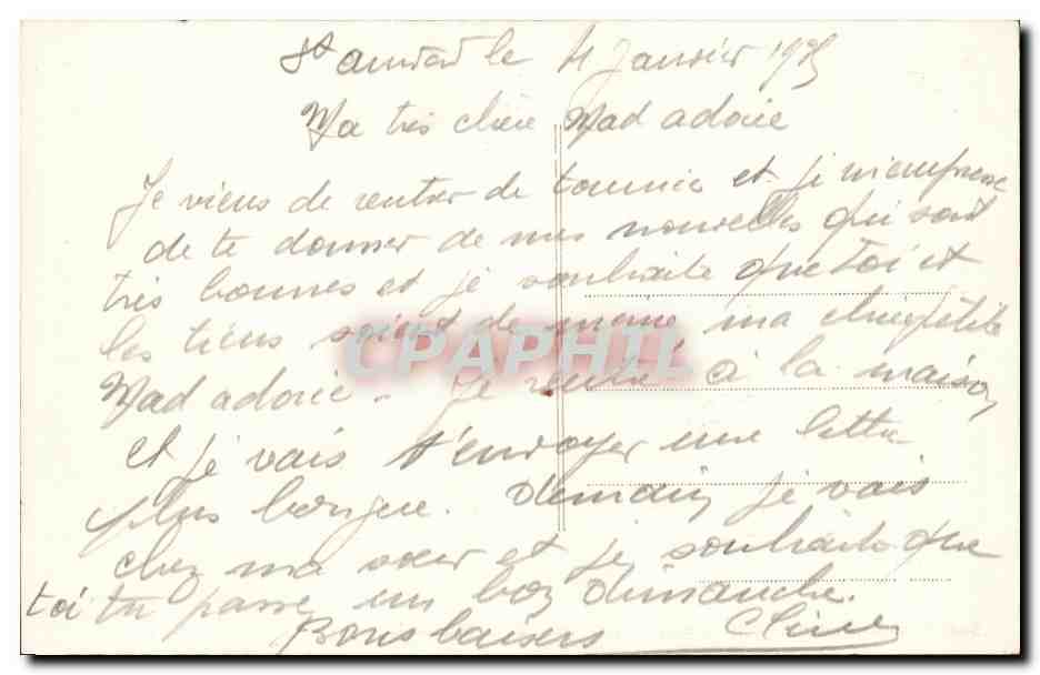 Saint-Amand-Montrond (Cher) — Une vue sur la Marmande — Phot. Comnier Macon — Rückseite