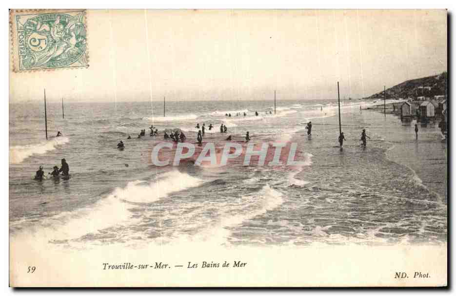 Trouville-sur-Mer — Les Bains de Mer — ND. Phot. n° 59