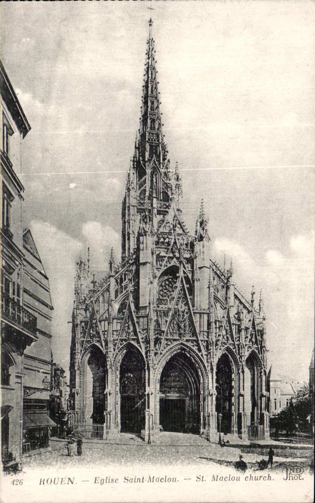 CPA Rouen Eglise Saint Maclou St Maclou church