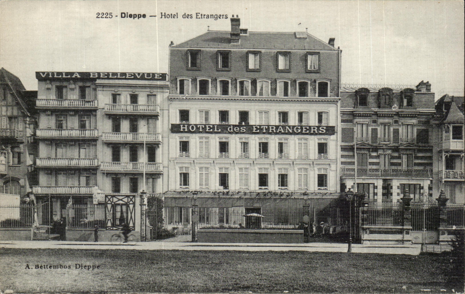 CPA Dieppe Hotel des Etrangers