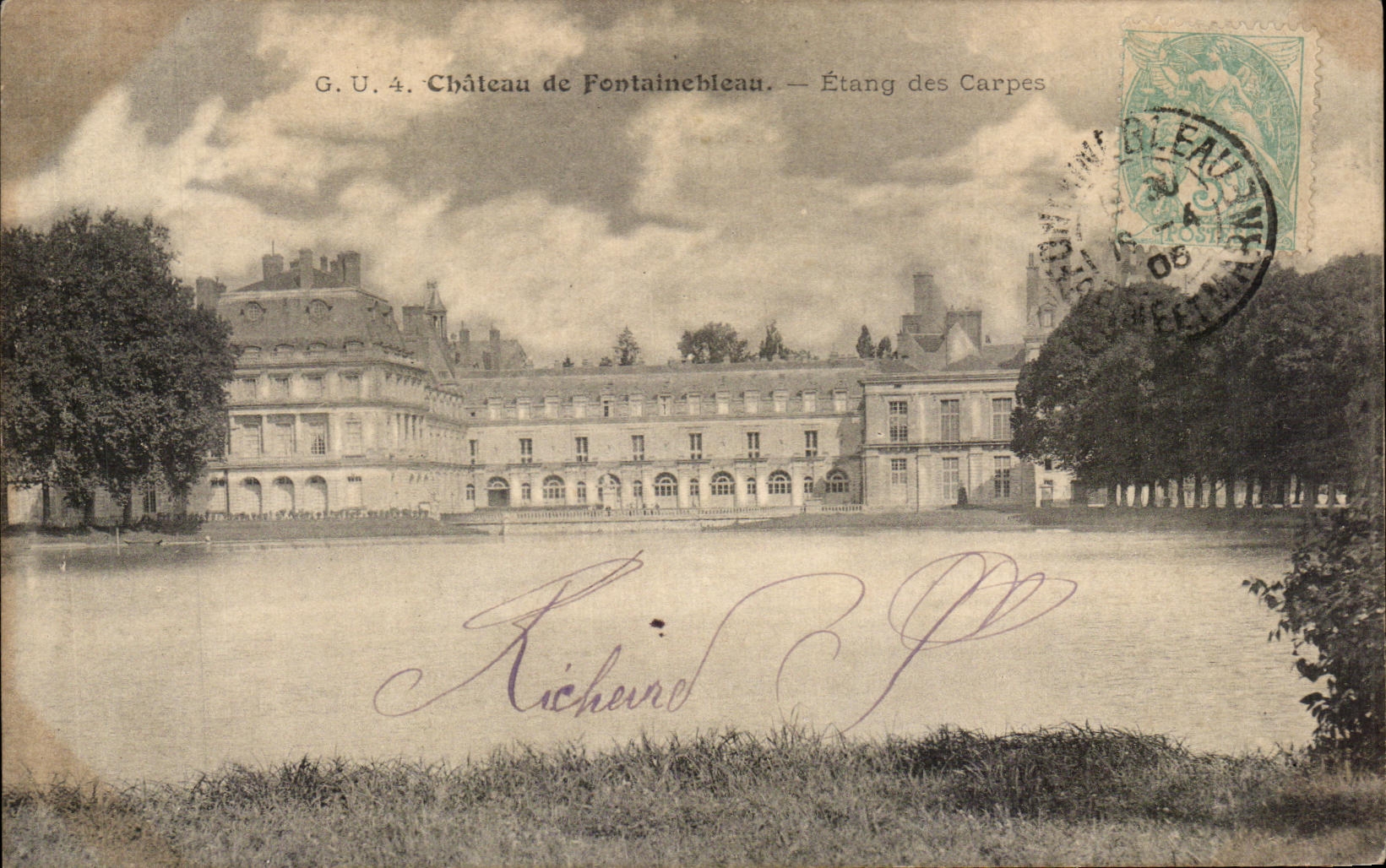 Castillo de Fontainebleau — Laguna de las Carpas — G.U. 4