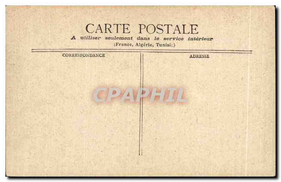 Fontainebleau — Grande Galerie — Verlag nicht sichtbar — Rückseite