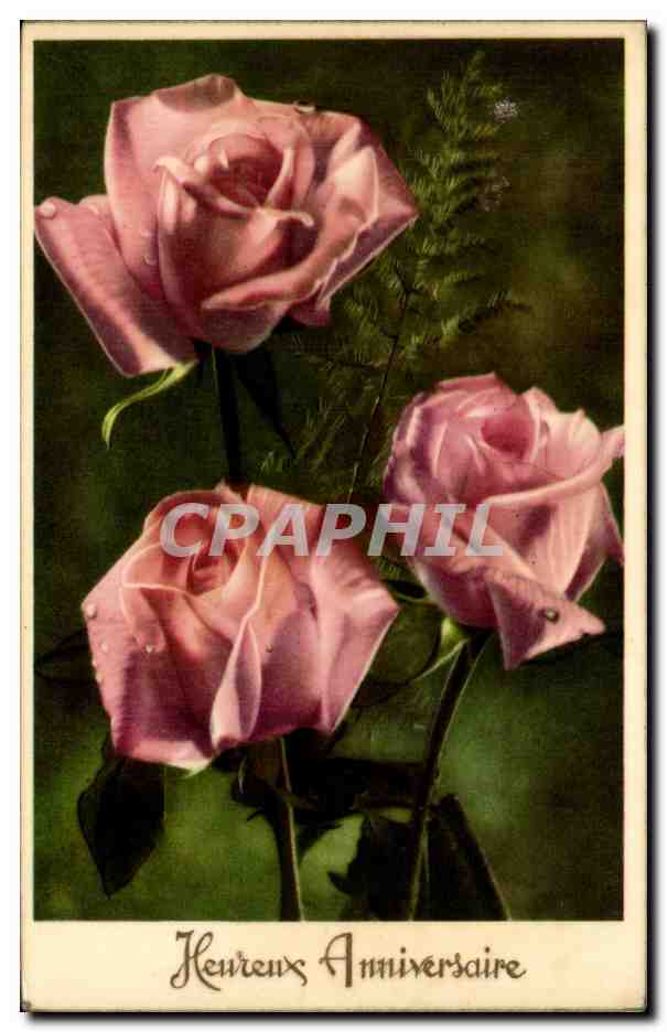 CPA Heureux Anniverersaire