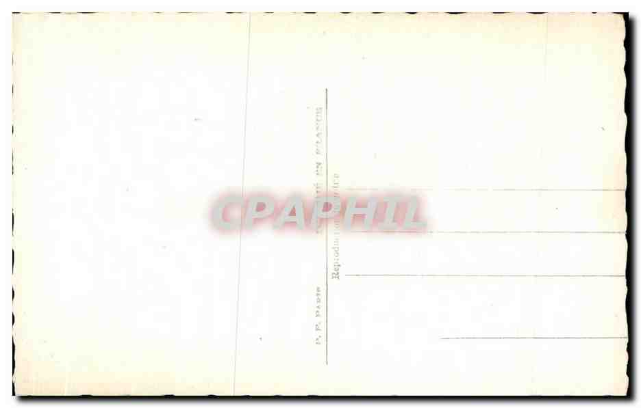 CPA Fleurs Plantes et Arbres — Verso
