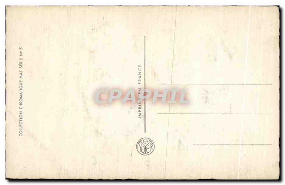 CPA Fleurs Plantes et Arbres — Verso