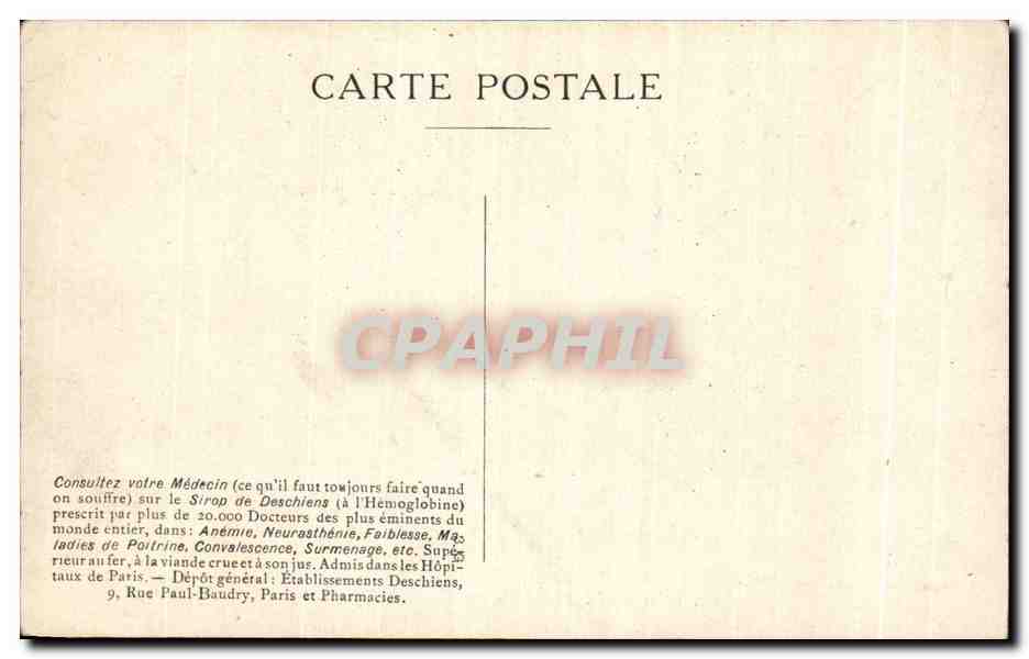 Place de la Gare à Ypres — dégâts de guerre — Phot. Meurisse, n°121 — Verso