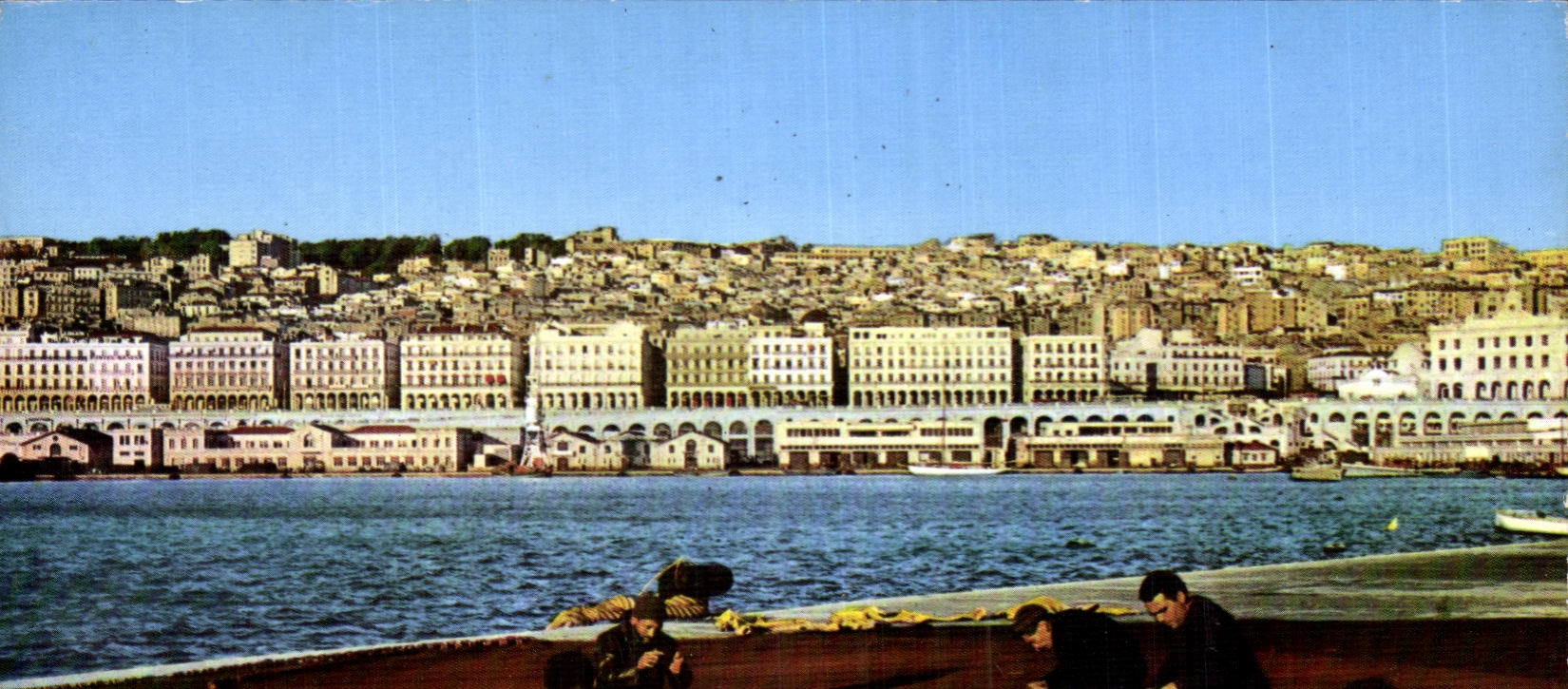 Algerien — Seefront aus Sicht der Mole — Verlag ATA PHOTO, Nr. 2