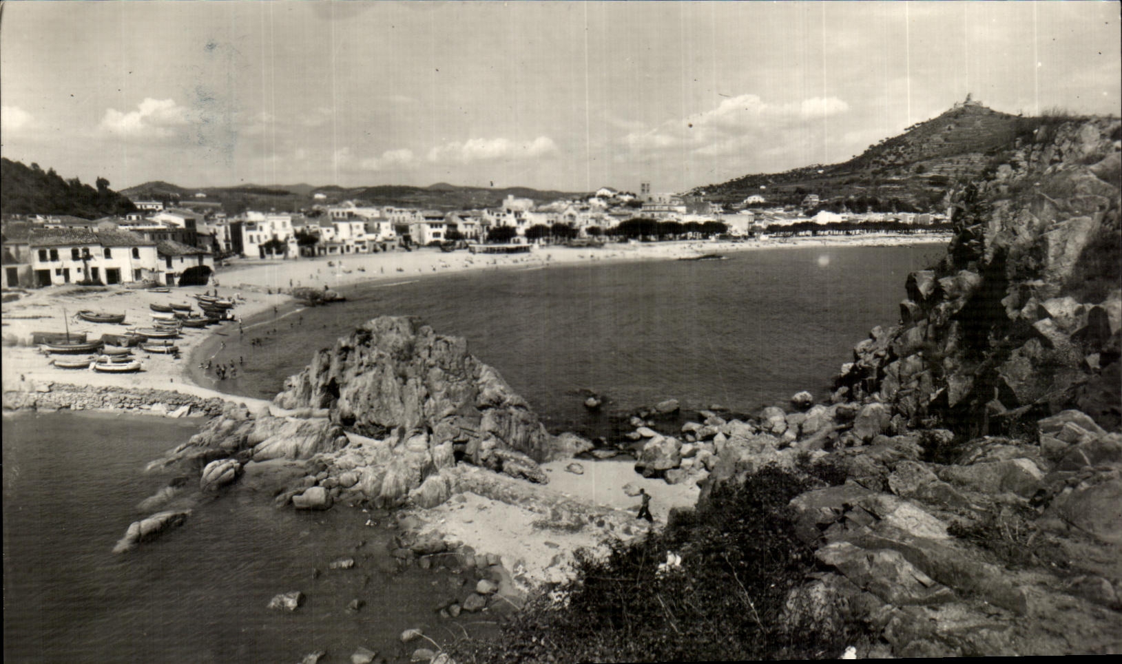 CPA Blanes Vista desde la Palomera