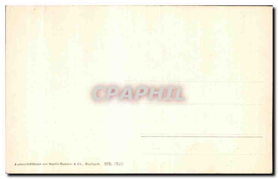CPA Fantaisie Fleur Roses — Rückseite