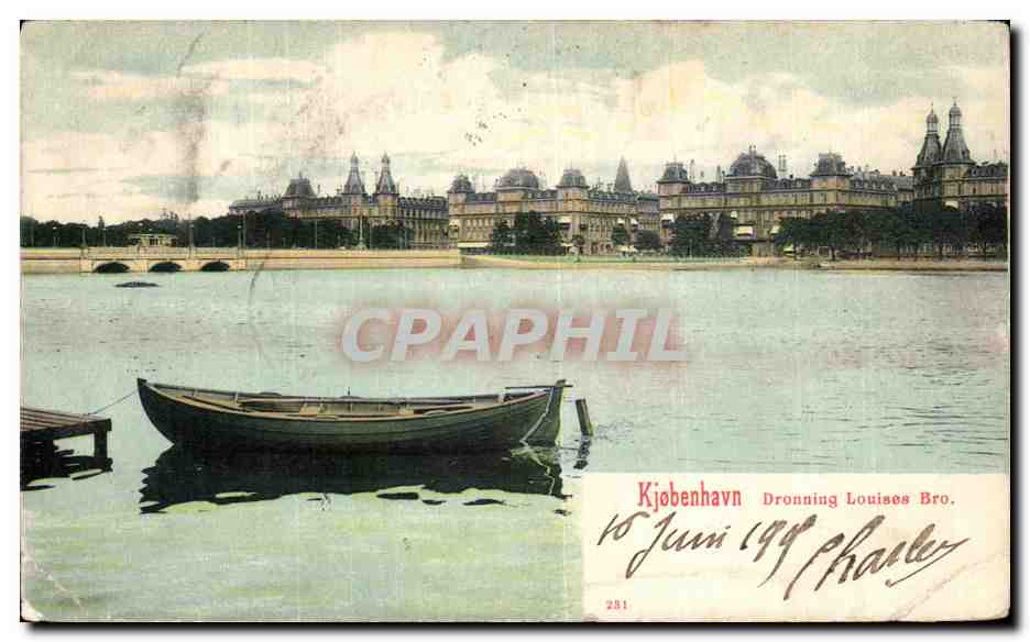 Kjøbenhavn - Dronning Louises Bro — CPAPHIL 281