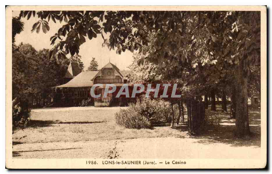 LONS-le-SAUNIER (Jura) — Le Casino — Éditions E. Protet, Dole