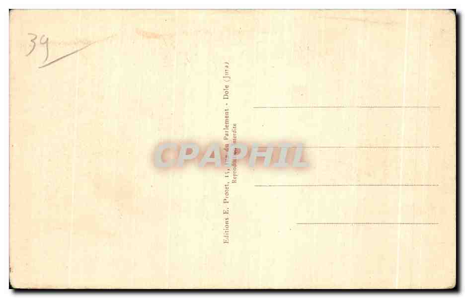 LONS-le-SAUNIER (Jura) — Le Casino — Éditions E. Protet, Dole — Reverso