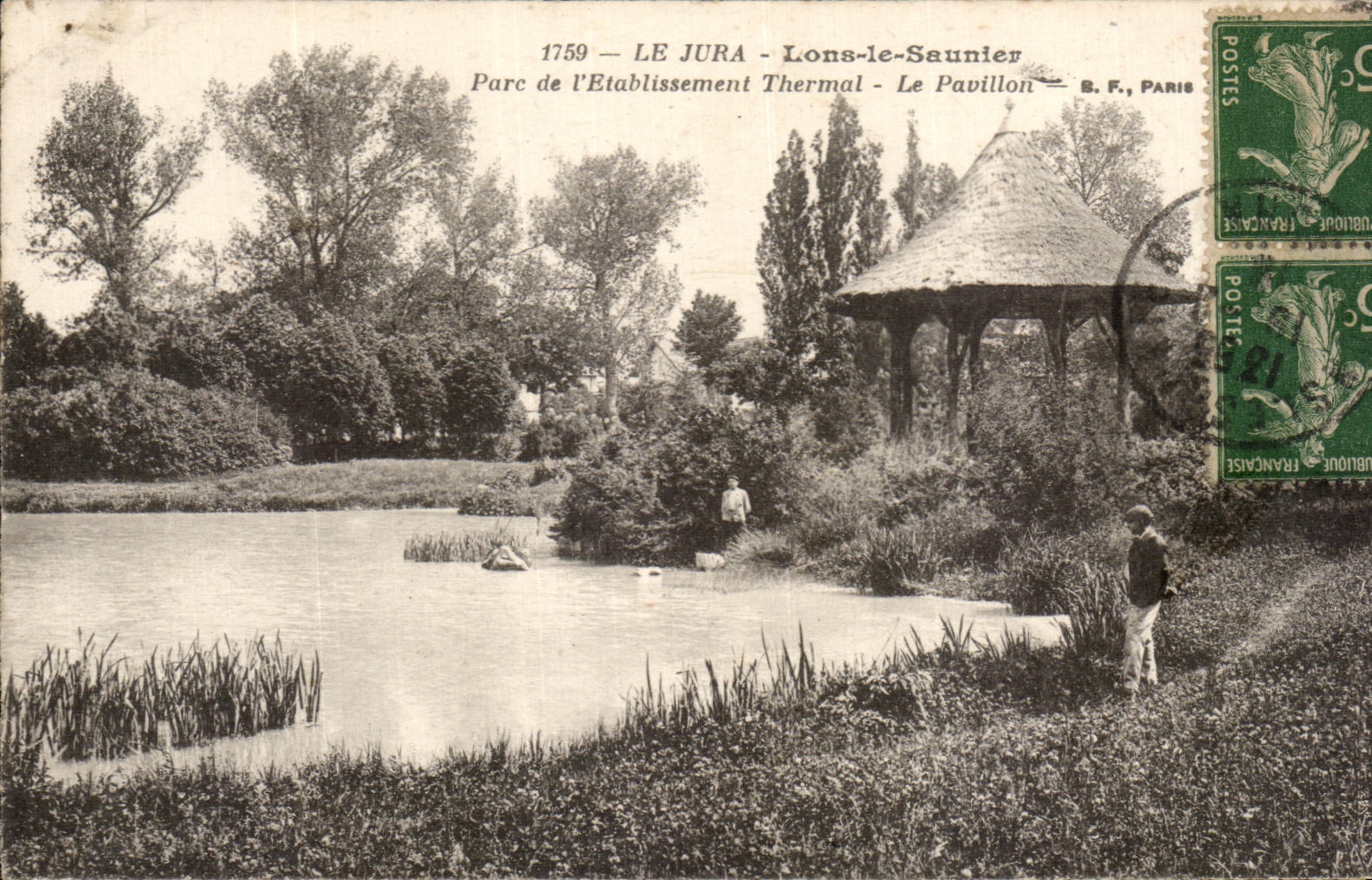 Le Jura - Lons-le-Saunier - Parc de l'Établissement Thermal - Le Pavillon