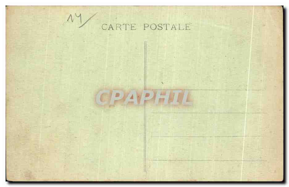 Grévillle - Les Falaises, le Rocber du Castel Vendon et la Mer — A. Becquemin-Roupaud — Rückseite