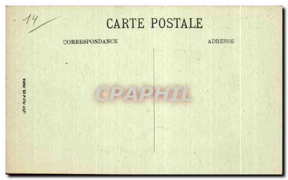 Trouville — Le Bac et la Place du Casino — LL — Verso