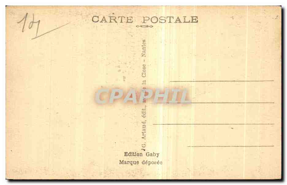 CPA Lisieux rue Paul Banaston La Tour du XV siecle — Rückseite