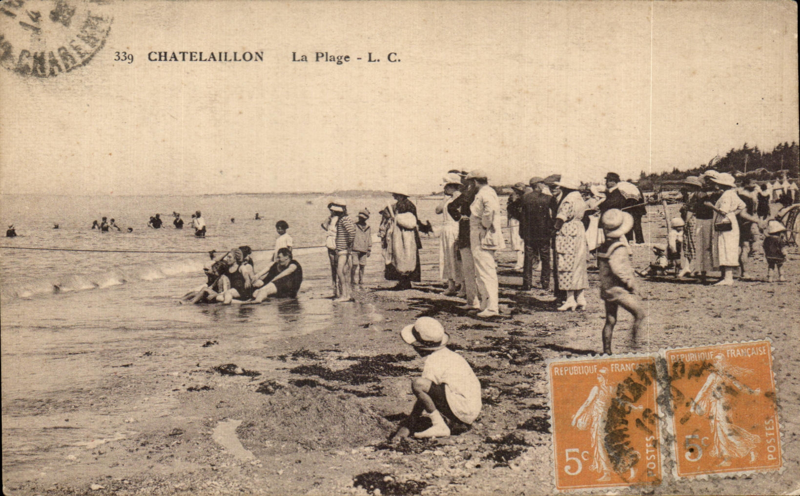 CPA Chatelaillon La Plage Enfants 