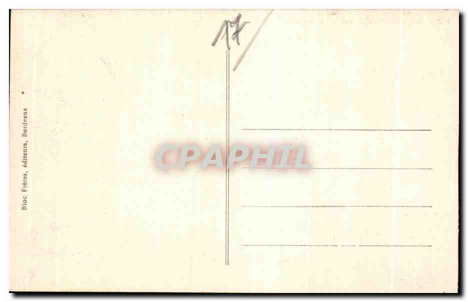 CPA Royan (Cote d Argent) La Conche du Pigeonnier — Rückseite