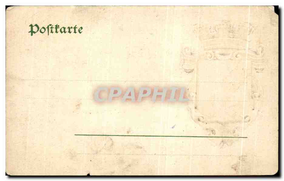 CPA Boulay au moyen age Armes Armoireries — Rückseite