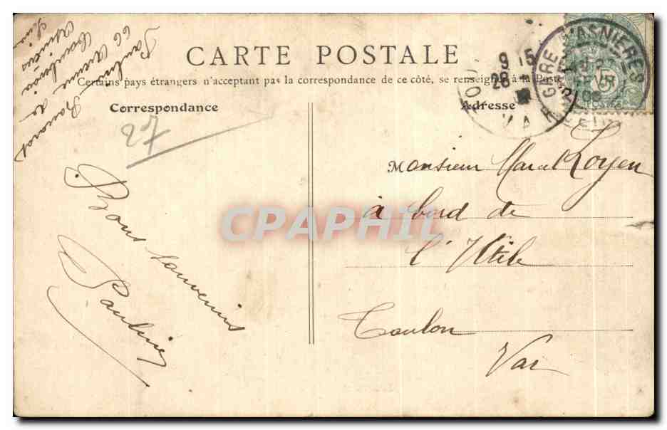 CPA Evreux La Rue Grande Lemeland Cathiery Chapellerie  — Rückseite
