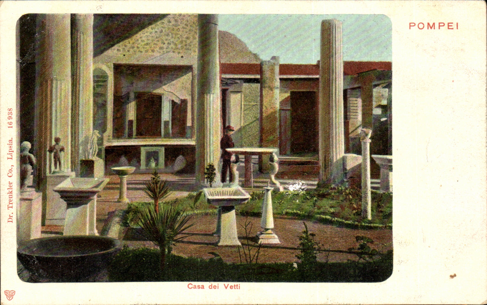 CPA Pompei Case dei Vetti