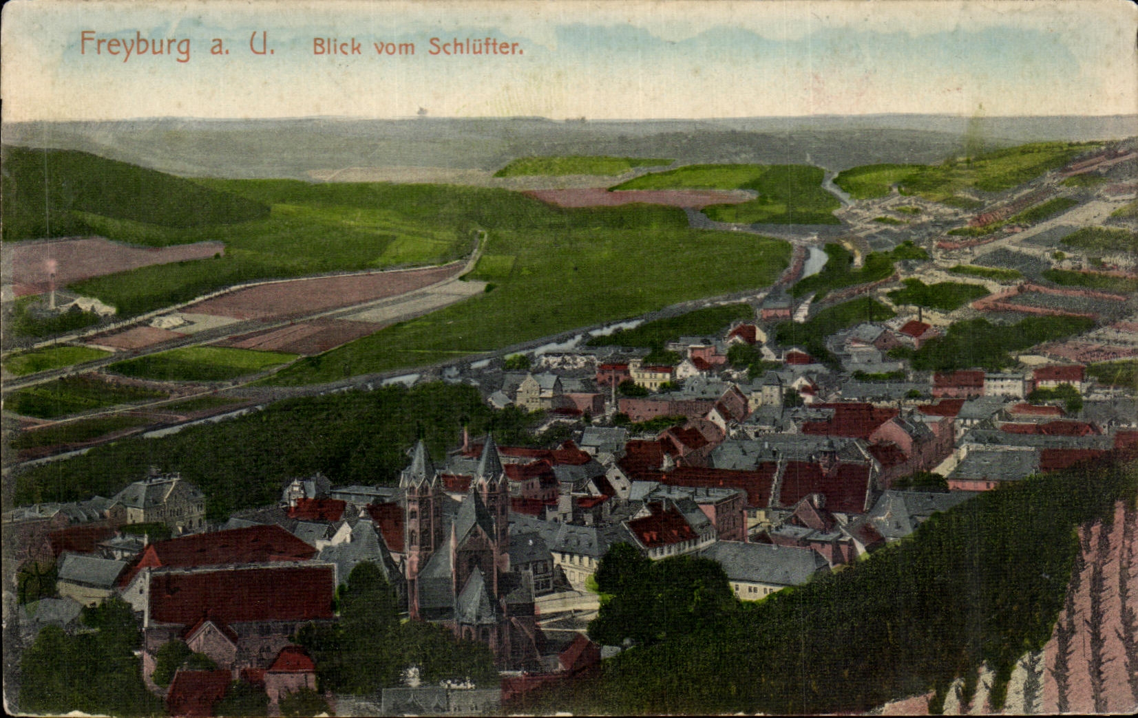 CPA Fregburg Blick vom Schulutter