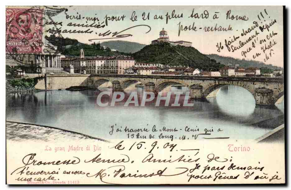 CPA La garn Madre di Dio Torino