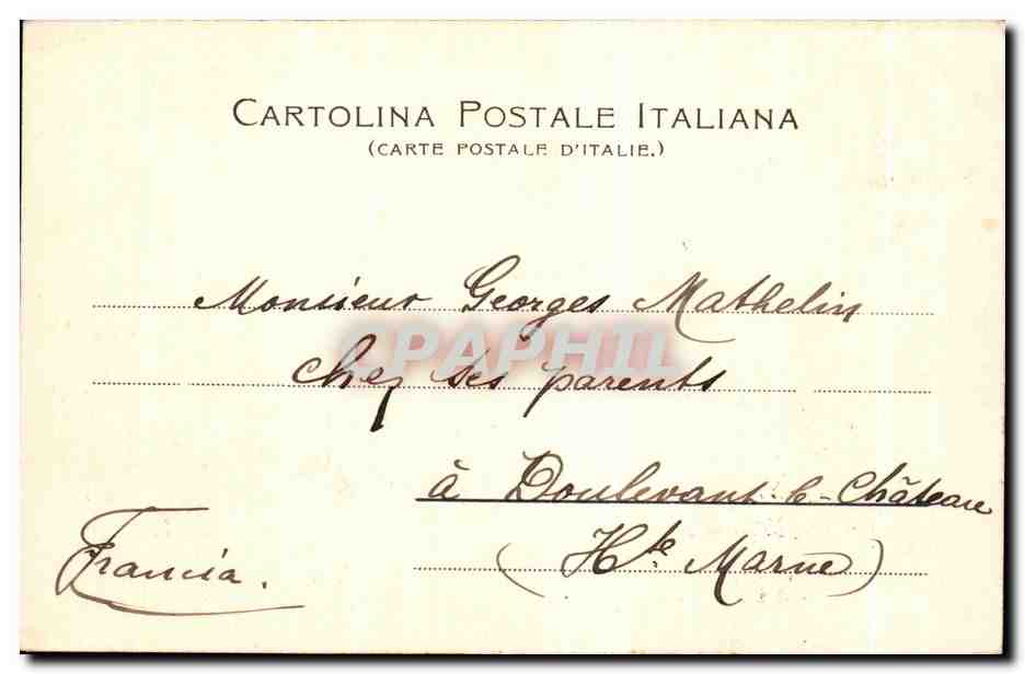 CPA La garn Madre di Dio Torino — Rückseite