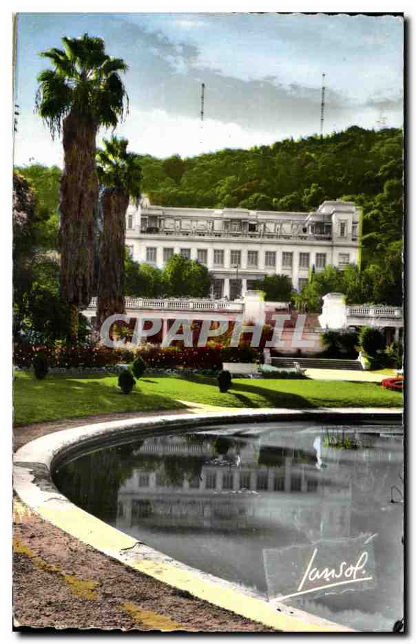 CPA Alger Le Jardin d Essai et le Musee