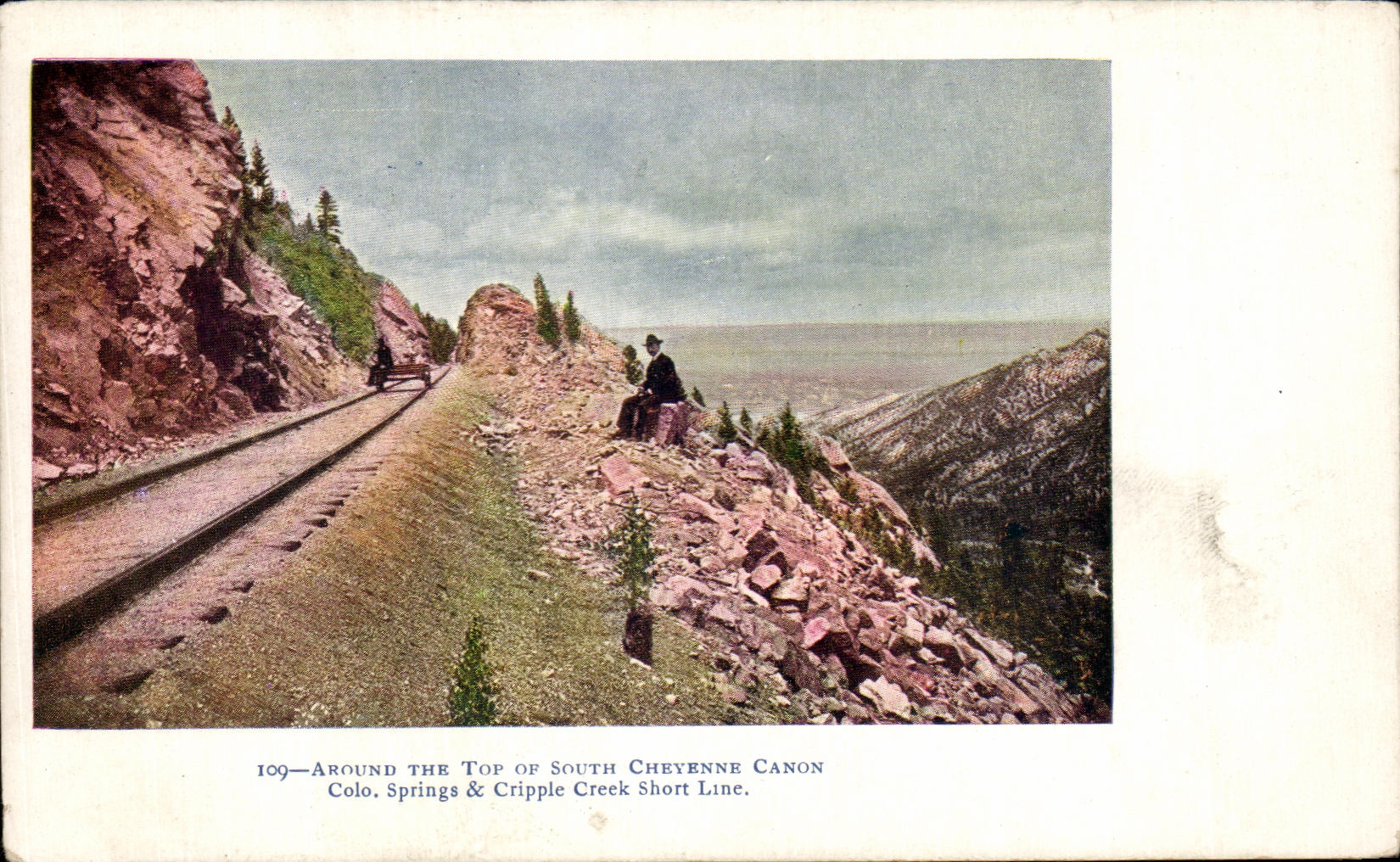 CPA Around The Top of South Chevnne Canon Colo Springs   Cripple Creek Short Line
