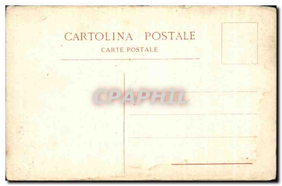 CPA Genova La Stoico Scoglio di Quarto al Mare dal Bateaux  — Rückseite