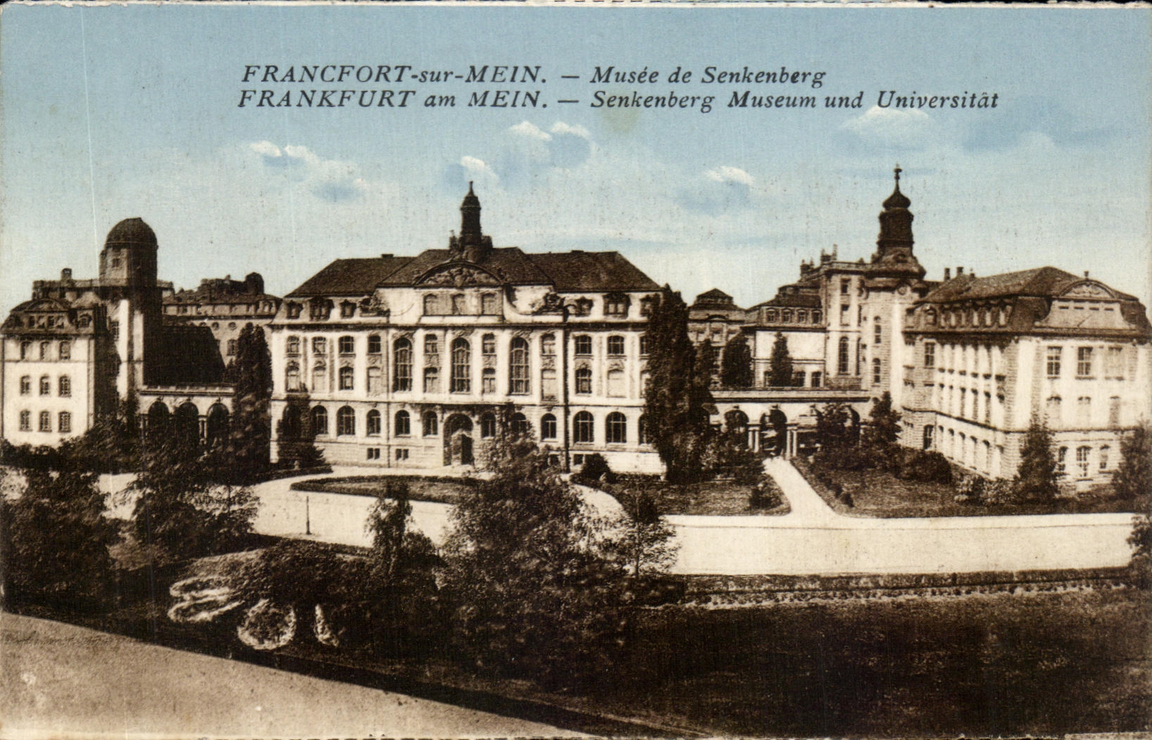 Frankfurt-sur-Mein — Musée de Senckenberg et Université