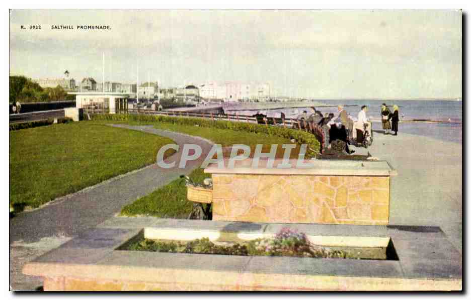 CPA Salthill Promenade ireland irlande 