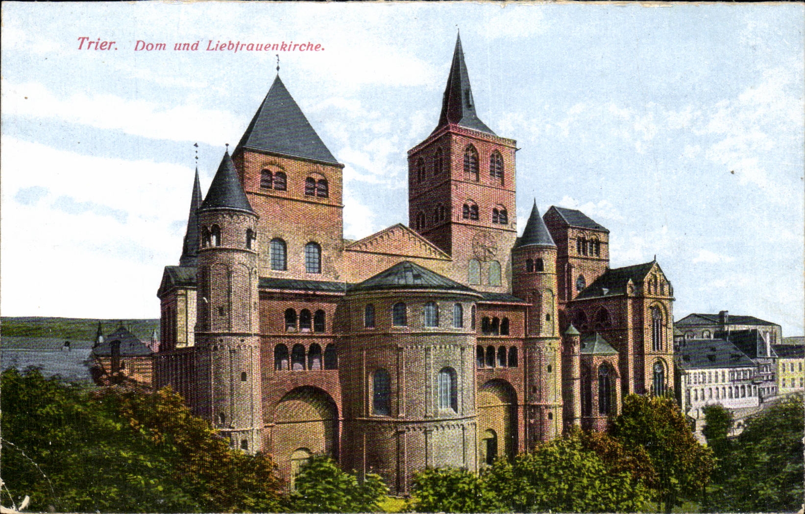 CPA Trier Dom und Liebfrauenkirche 