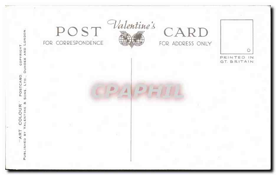 CPA The Norfolk Broads Showing Part East Anglin Coast Line — Back