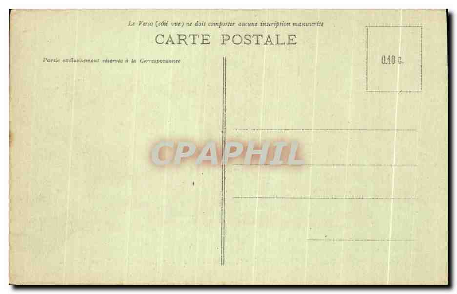 CPA Afrique Occidentale Dakar Un Coin de I Anse Bernard Senegal — Rückseite