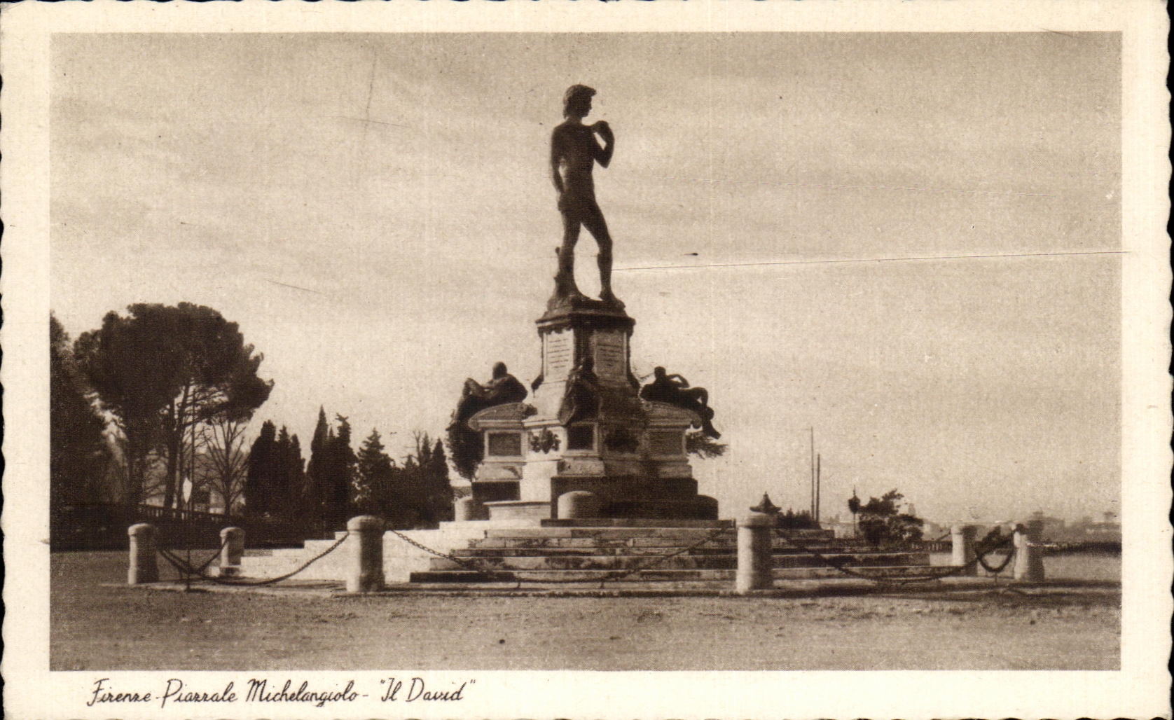 CPA Firenze Piazzale Michelangelo Il David
