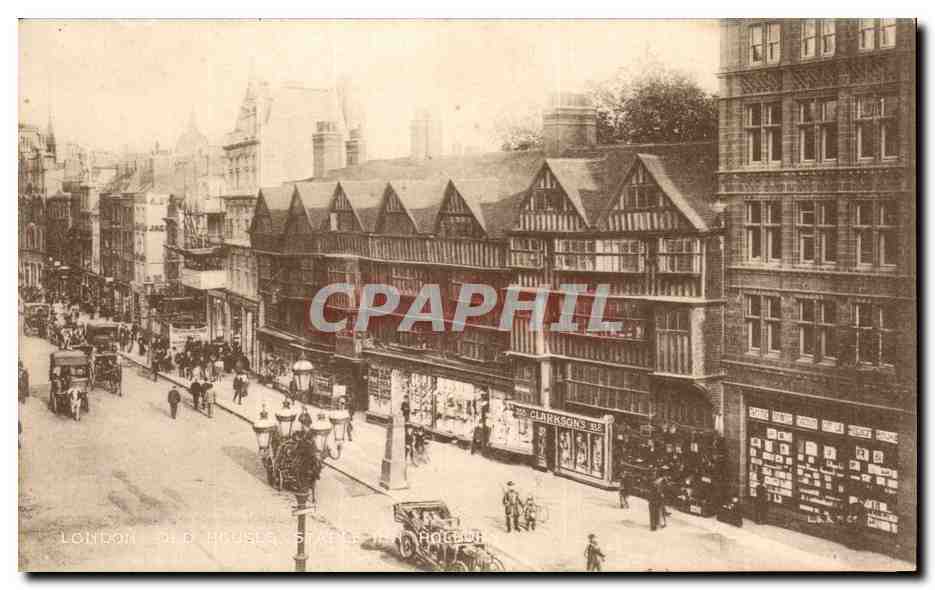 CPA London Holborn Old houses Staple inn 