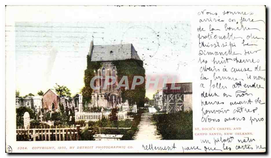 CPA St Roch s Chapel And Campo Santo New Orleans